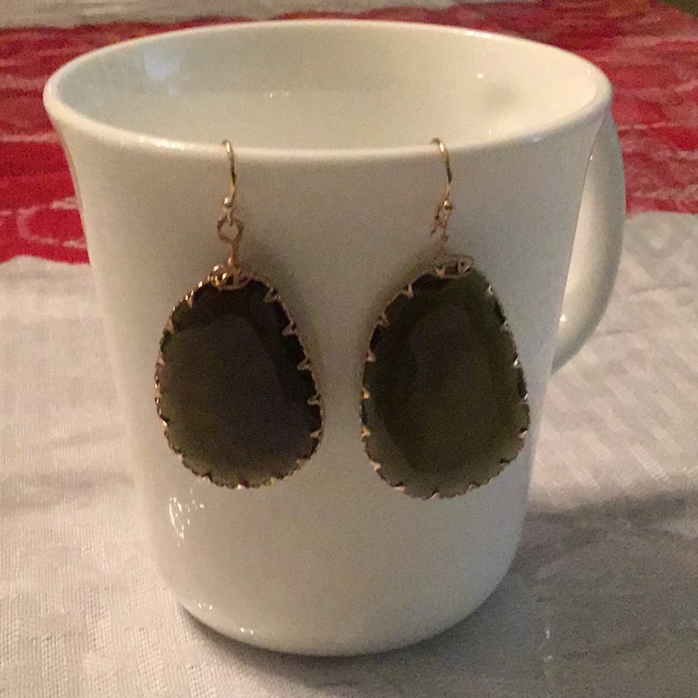 4 for $25. Green Earthy Toned Earrings